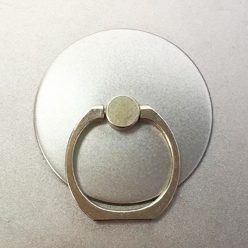 2pcs Solid Color Stainless Steel Reusable Round Finger Ring Mobile Phone Stand Holder Phone Accessories phone grip Holder handle grip phone stand holder phone ring holder finger ring for phone