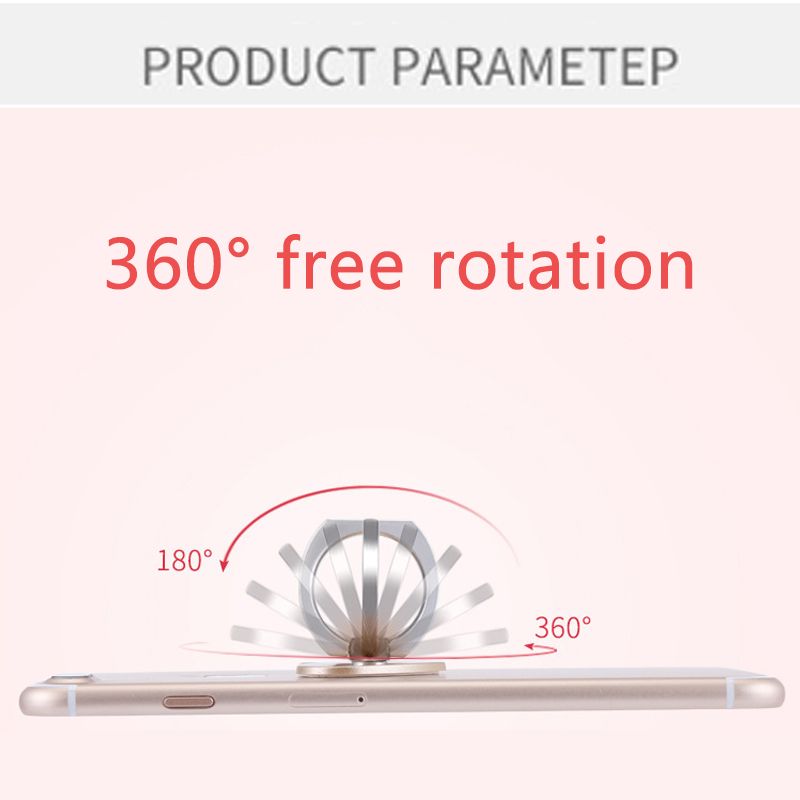 2pcs Solid Color Stainless Steel Reusable Round Finger Ring Mobile Phone Stand Holder Phone Accessories phone grip Holder handle grip phone stand holder phone ring holder finger ring for phone