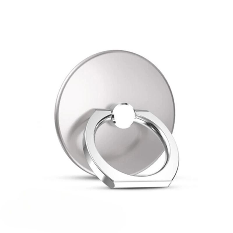 2pcs Solid Color Stainless Steel Reusable Round Finger Ring Mobile Phone Stand Holder Phone Accessories phone grip Holder handle grip phone stand holder phone ring holder finger ring for phone