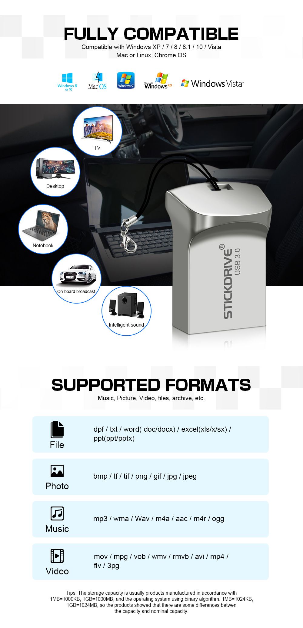 Mini Metal car stick drive large capacity USB flash drive 128g USB flash drive 64g car USB music USB flash drive high speed usb 3.0 mini pen drive 64GB 128GB 32GB 16GB memory car u disk usb OTG