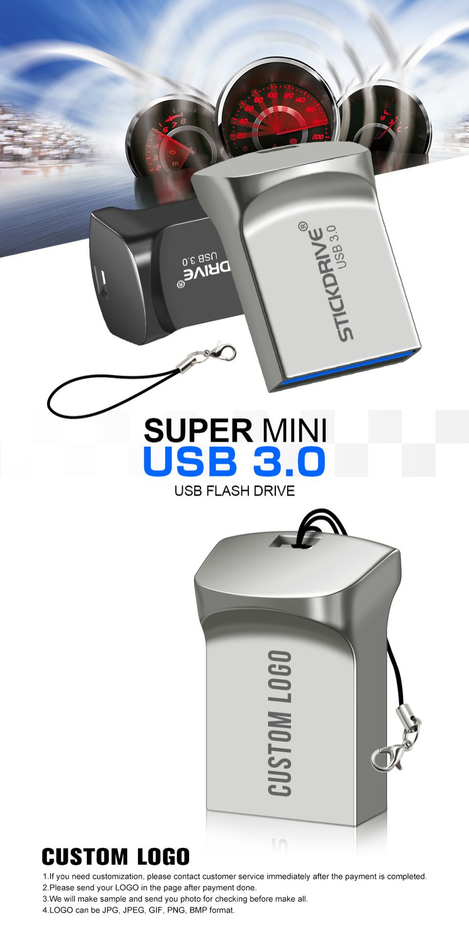 Mini Metal car stick drive large capacity USB flash drive 128g USB flash drive 64g car USB music USB flash drive high speed usb 3.0 mini pen drive 64GB 128GB 32GB 16GB memory car u disk usb OTG