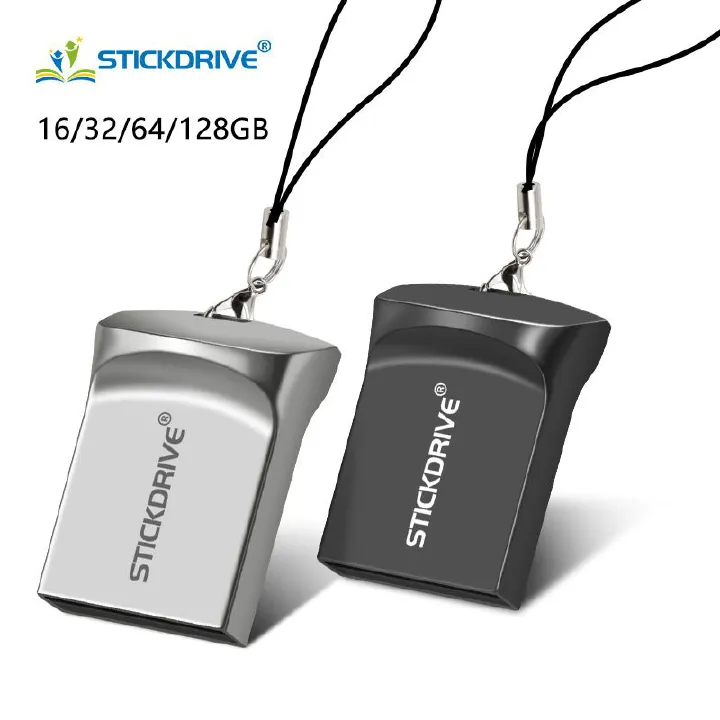 Mini Metal car stick drive large capacity USB flash drive 128g USB flash drive 64g car USB music USB flash drive high speed usb 3.0 mini pen drive 64GB 128GB 32GB 16GB memory car u disk usb OTG