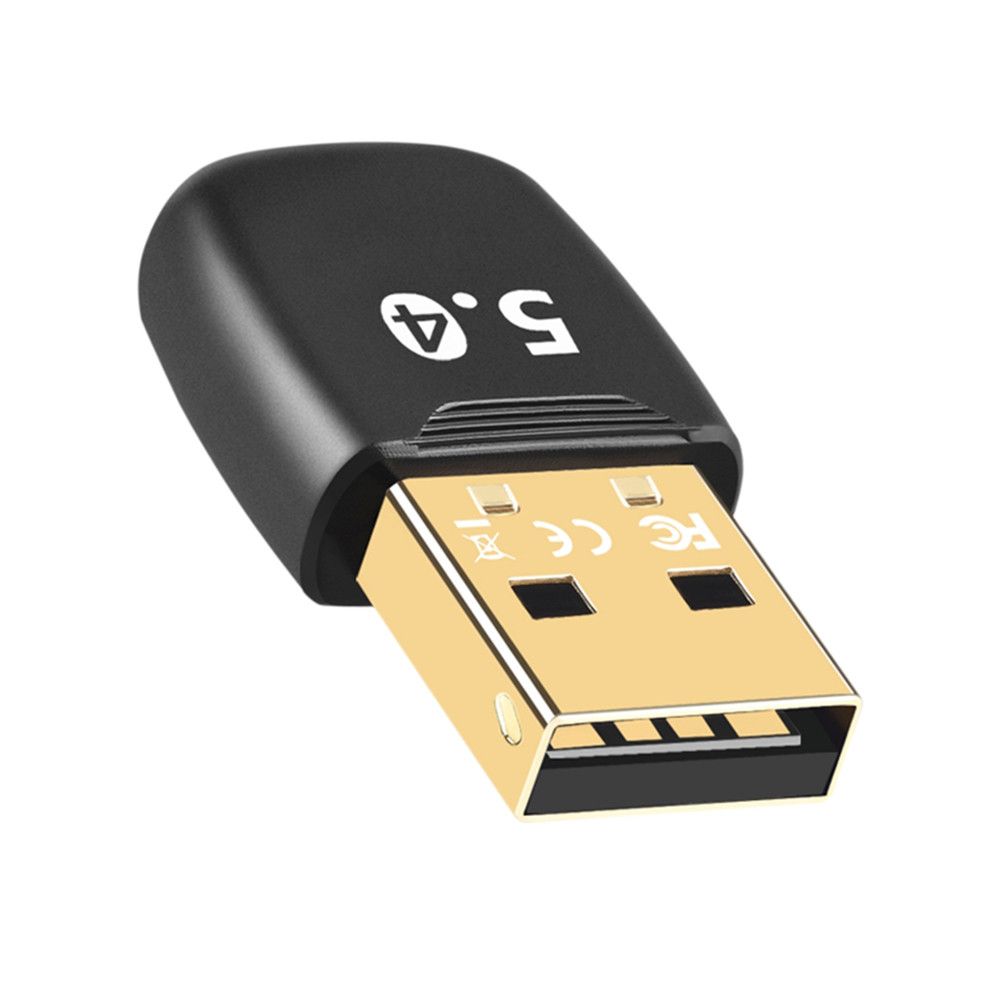 Laptop USB Bluetooth-Compatible 5.4 Adapter Wireless USB Adapter Wireless BT 5.4 Dongle Adapter for PC Bluetooth USB Adapter Wireless USB Adapter Music Audio Receiver Bluetooth Adapter for PC