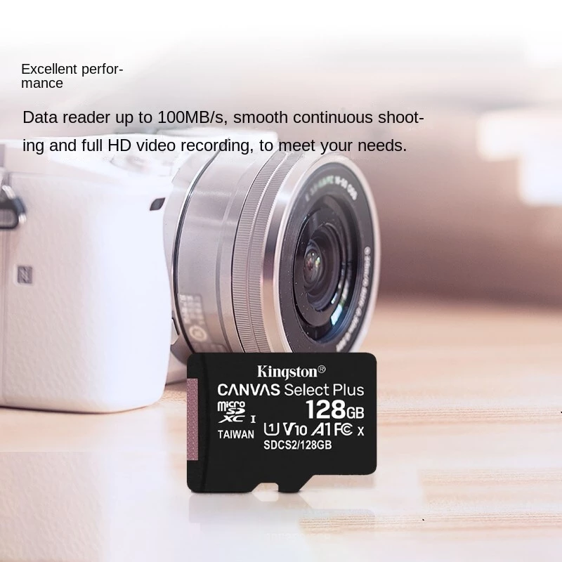 Kingston Canvas Select Plus SD Card 16GB 32GB 128GB 512GB 256GB tf card for camera memory card for cellphone tf card for dashcam tf memory card memory card 64GB memory card for camera sd card for cctv