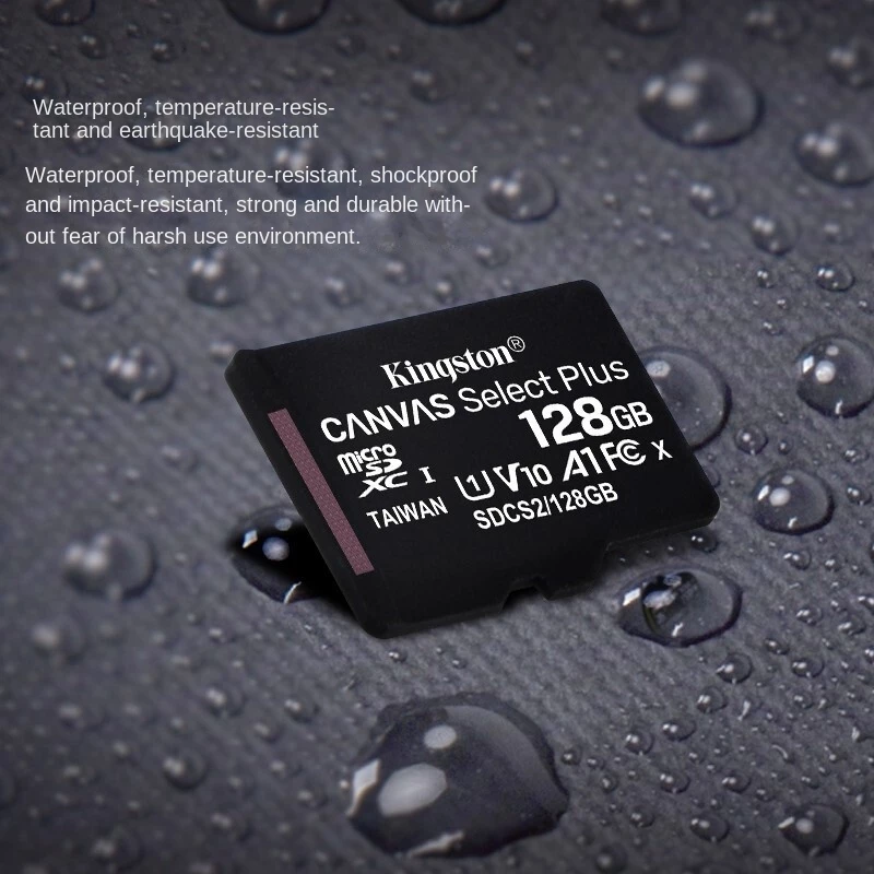 Kingston Canvas Select Plus SD Card 16GB 32GB 128GB 512GB 256GB tf card for camera memory card for cellphone tf card for dashcam tf memory card memory card 64GB memory card for camera sd card for cctv