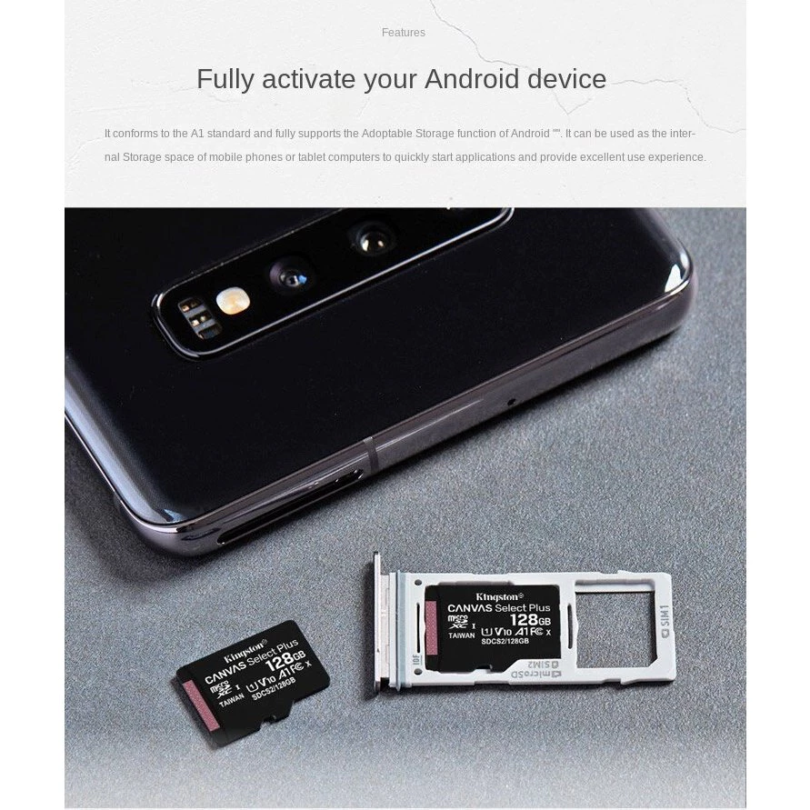 Kingston Canvas Select Plus SD Card 16GB 32GB 128GB 512GB 256GB tf card for camera memory card for cellphone tf card for dashcam tf memory card memory card 64GB memory card for camera sd card for cctv