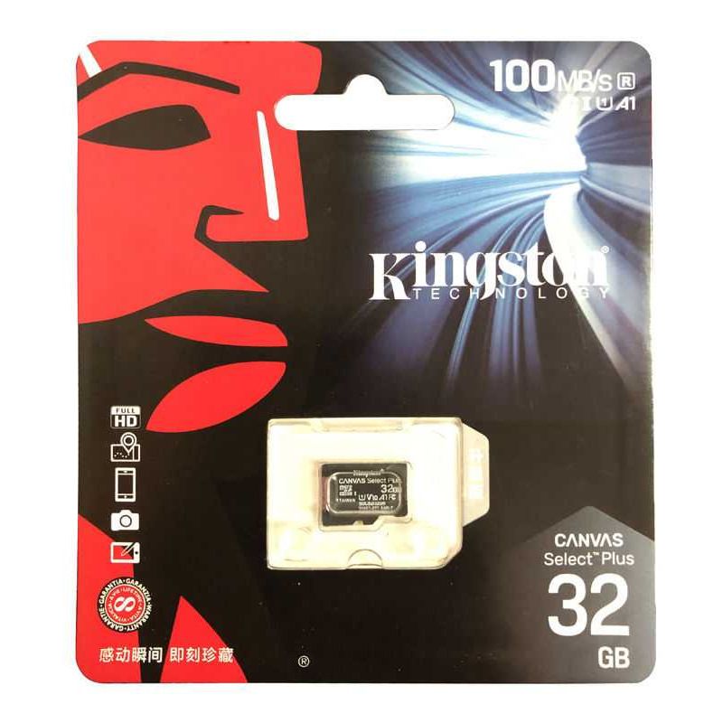 Kingston Canvas Select Plus SD Card 16GB 32GB 128GB 512GB 256GB tf card for camera memory card for cellphone tf card for dashcam tf memory card memory card 64GB memory card for camera sd card for cctv