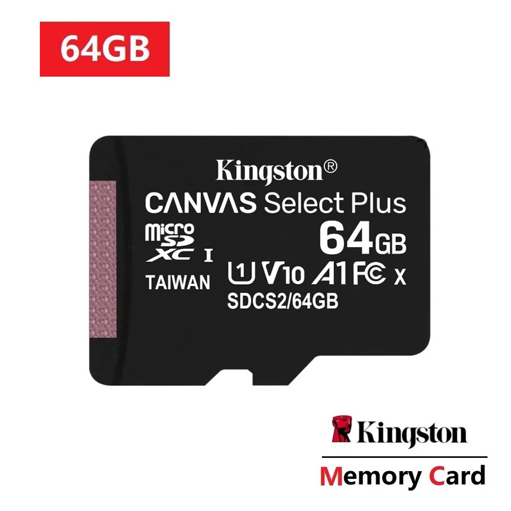 Kingston Canvas Select Plus SD Card 16GB 32GB 128GB 512GB 256GB tf card for camera memory card for cellphone tf card for dashcam tf memory card memory card 64GB memory card for camera sd card for cctv