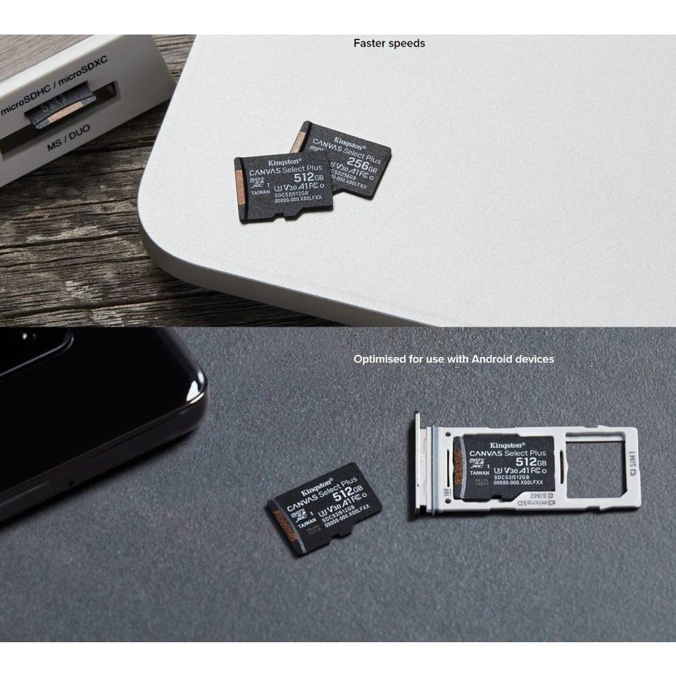 Kingston Canvas Select Plus SD Card 16GB 32GB 128GB 512GB 256GB tf card for camera memory card for cellphone tf card for dashcam tf memory card memory card 64GB memory card for camera sd card for cctv