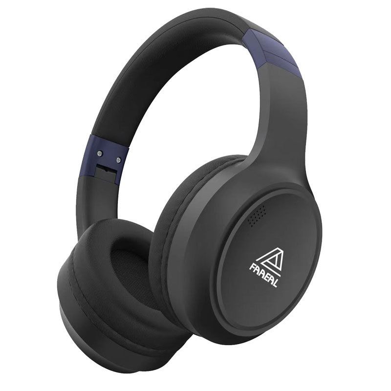 FAAEAL Head-mounted Noise Canceling Headphones 40mm Oversized Unit Game Monitoring Headphones ANC Active Noise Reduction Bluetooth Headphone Bluetooth Headset Fast Charging Bluetooth Earphone With Mic