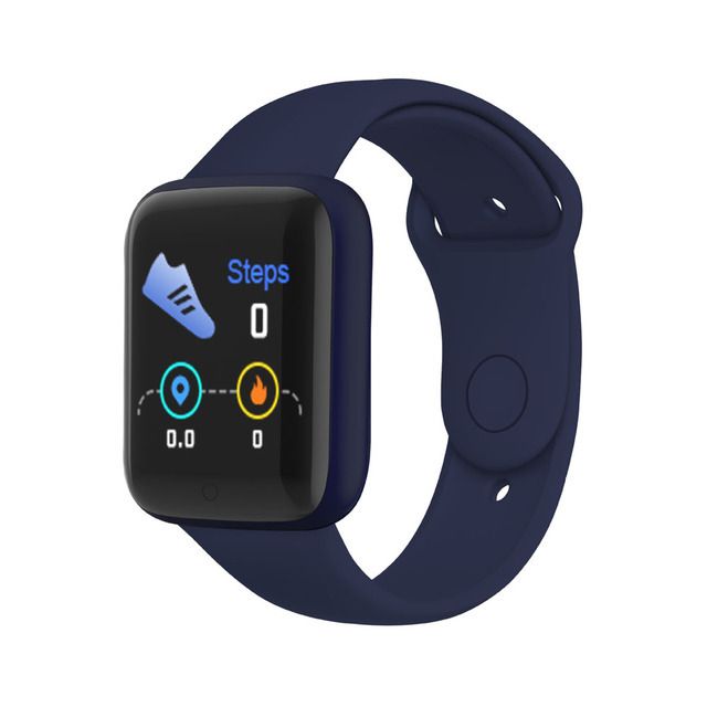 Health Monitor Bluetooth Smart Watch Y68 Men Women Sports Watches Smart Bracelet Fitness Tracker Steps Calories Bluetooth Wristwatch D20 Macaron Waterproof Smart watch For Kids Boys Girls Smartwatch