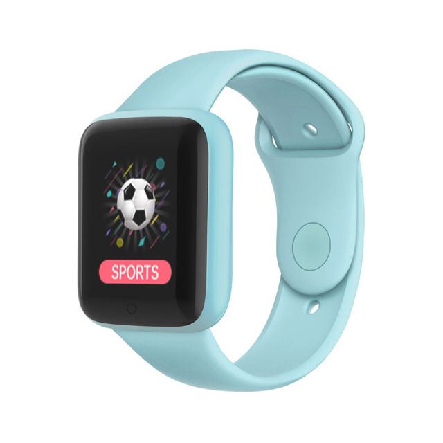 Health Monitor Bluetooth Smart Watch Y68 Men Women Sports Watches Smart Bracelet Fitness Tracker Steps Calories Bluetooth Wristwatch D20 Macaron Waterproof Smart watch For Kids Boys Girls Smartwatch