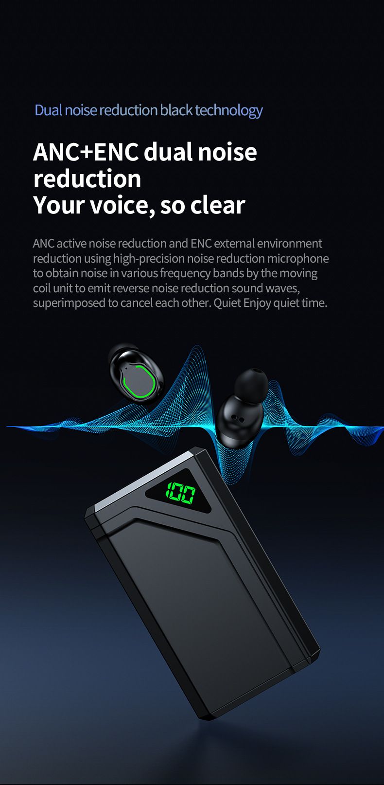 BQ70 wireless Bluetooth headset in-ear power digital display long battery life Bluetooth 5.3 pull-out tweeter slide cover Wireless Earbuds Bluetooth Earphone Bluetooth Headset Earpods For ios Andriod