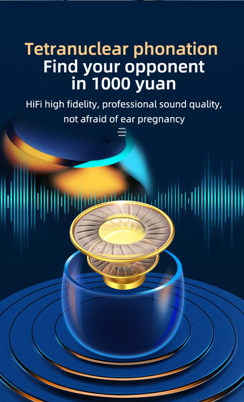 F9-5 TWS Bluetooth Earphone with Mic Wireless Hifi Stereo Noise Cancelling Sport Waterproof in-Ear earbuds Wireless Earphones Headphone Bluetooth Headset Earpods For Andriod IOS LED Power Display