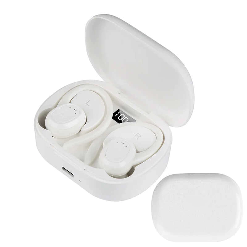 New S260 Bluetooth headset with compartment digital display binaural hanging in-ear sports Earphones with mic hanging ear design Wireless earbuds wireless earphone headphone earpods  gaming ear buds