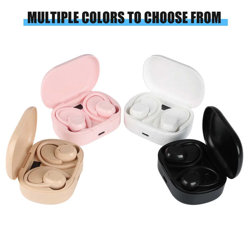 New S260 Bluetooth headset with compartment digital display binaural hanging in-ear sports Earphones with mic hanging ear design Wireless earbuds wireless earphone headphone earpods  gaming ear buds