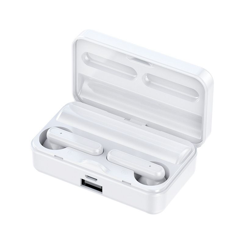 TWS Wireless Earphone Bluetooth Earbuds S20 Bluetooth Earphone Mirror Function Wireless Earphone LED Display Screen Noise Reduction Touch Control Blutooth Headset With Case Earpods For Infinix Itel