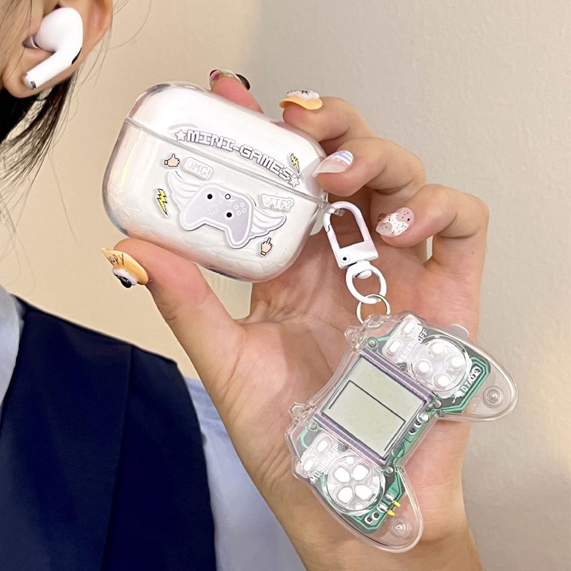 TWS-03 Sanrio Cute Bluetooth Wireless Earphone with TETRIS gaming comsole Toy Kids Birthday Gift set Tetris console HiFi Sound Airpods Pro2 Noise Reduction Earpods Kids Gift Set Bluetooth Headset buds