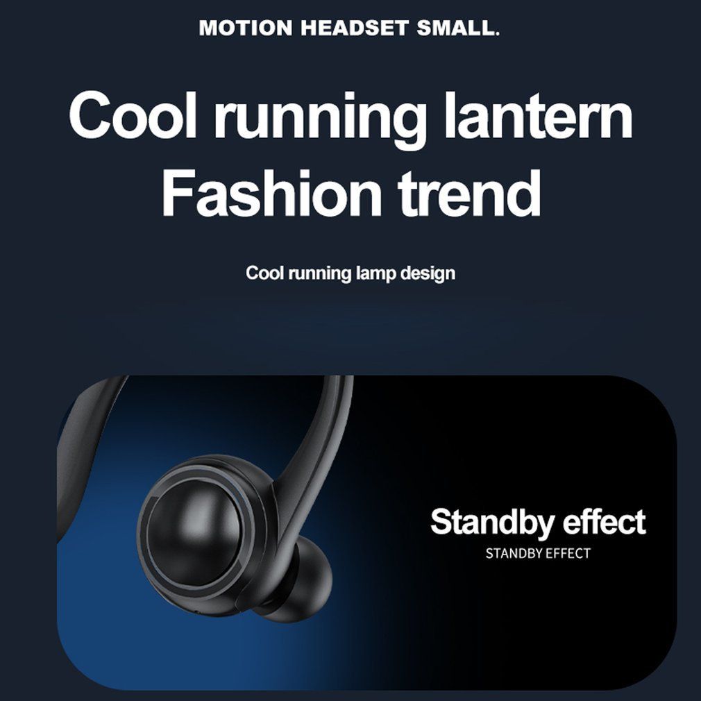 T10 Bluetooth Bone Earphones Wireless Conduction Single Ear Hook Business Sports Gaming Headset for iPhone Andorid Earbuds Bluetooth earphone Wireless Earbuds Gaming Earbuds Earpods Apple Android