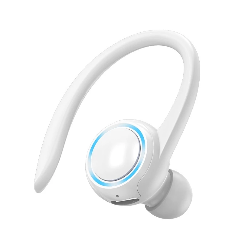 T10 Bluetooth Bone Earphones Wireless Conduction Single Ear Hook Business Sports Gaming Headset for iPhone Andorid Earbuds Bluetooth earphone Wireless Earbuds Gaming Earbuds Earpods Apple Android