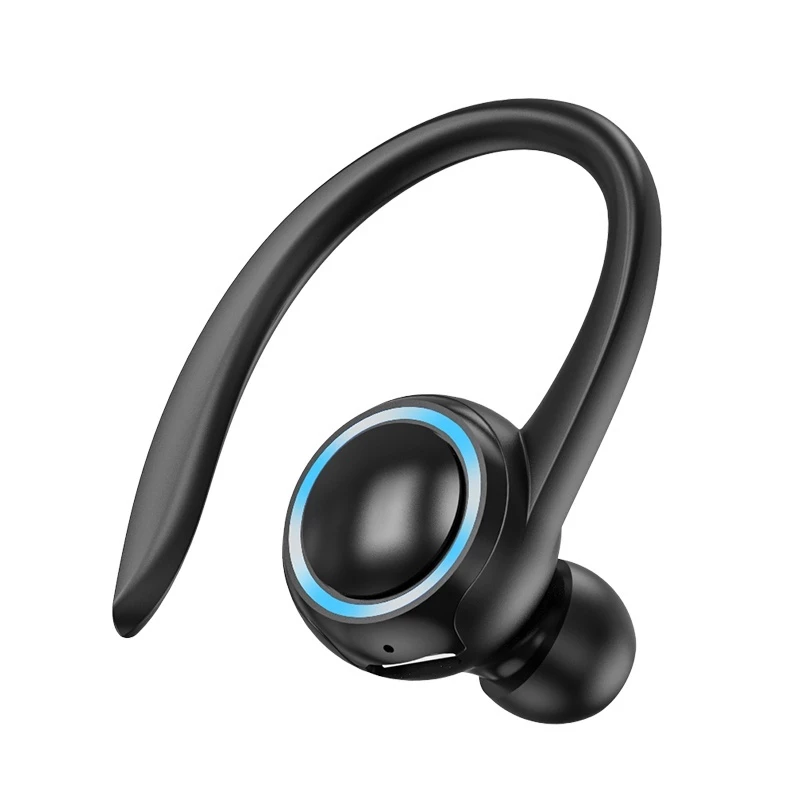 T10 Bluetooth Bone Earphones Wireless Conduction Single Ear Hook Business Sports Gaming Headset for iPhone Andorid Earbuds Bluetooth earphone Wireless Earbuds Gaming Earbuds Earpods Apple Android