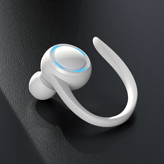 T10 Bluetooth Bone Earphones Wireless Conduction Single Ear Hook Business Sports Gaming Headset for iPhone Andorid Earbuds Bluetooth earphone Wireless Earbuds Gaming Earbuds Earpods Apple Android