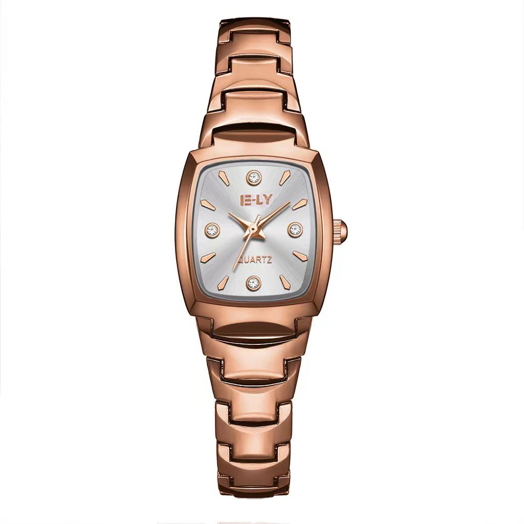 Fashion Lady Watch Steel Band Girl Quartz Watch Analog Watch Wrist Watch For Women Birthday Gift Women's Watch Luxury Ladies Watch wristwatch Women bracelet with Watch Adjuster Silver Watch Gold Watch