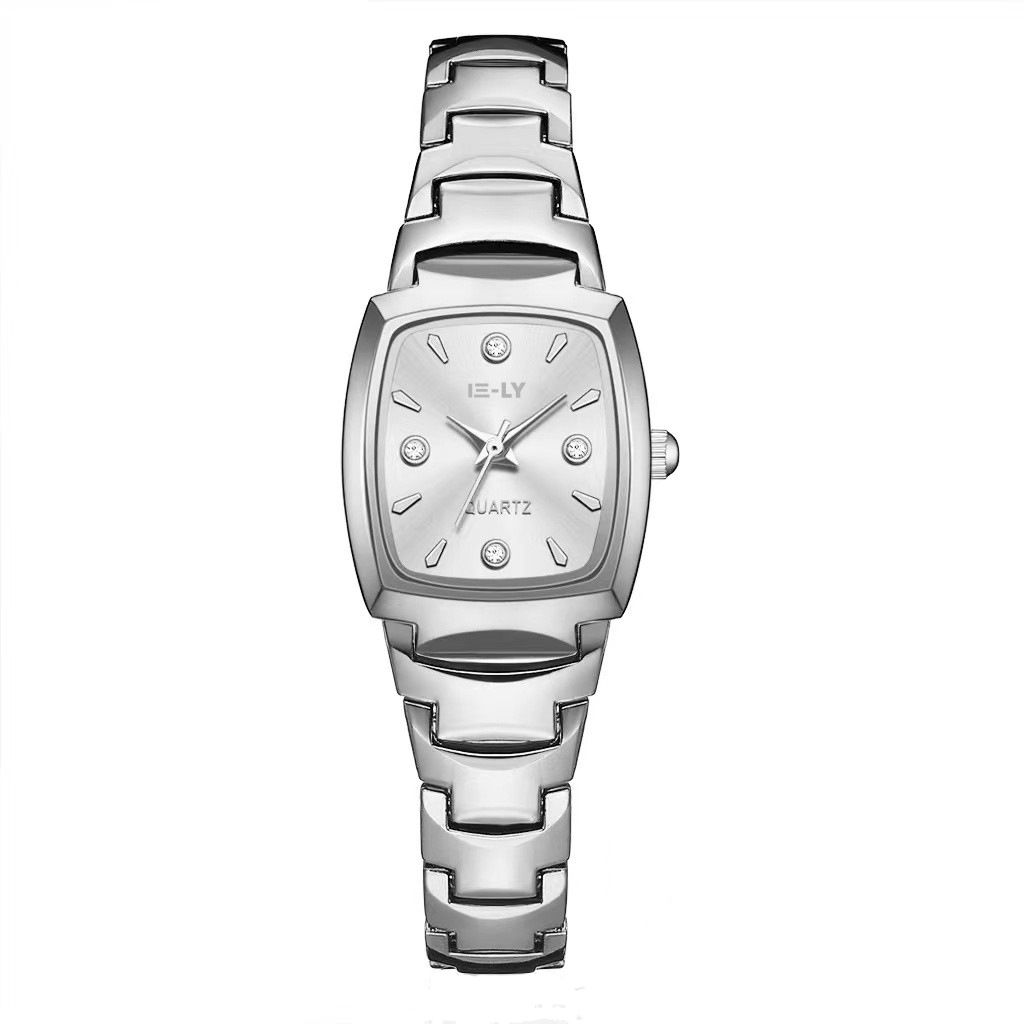 Fashion Lady Watch Steel Band Girl Quartz Watch Analog Watch Wrist Watch For Women Birthday Gift Women's Watch Luxury Ladies Watch wristwatch Women bracelet with Watch Adjuster Silver Watch Gold Watch