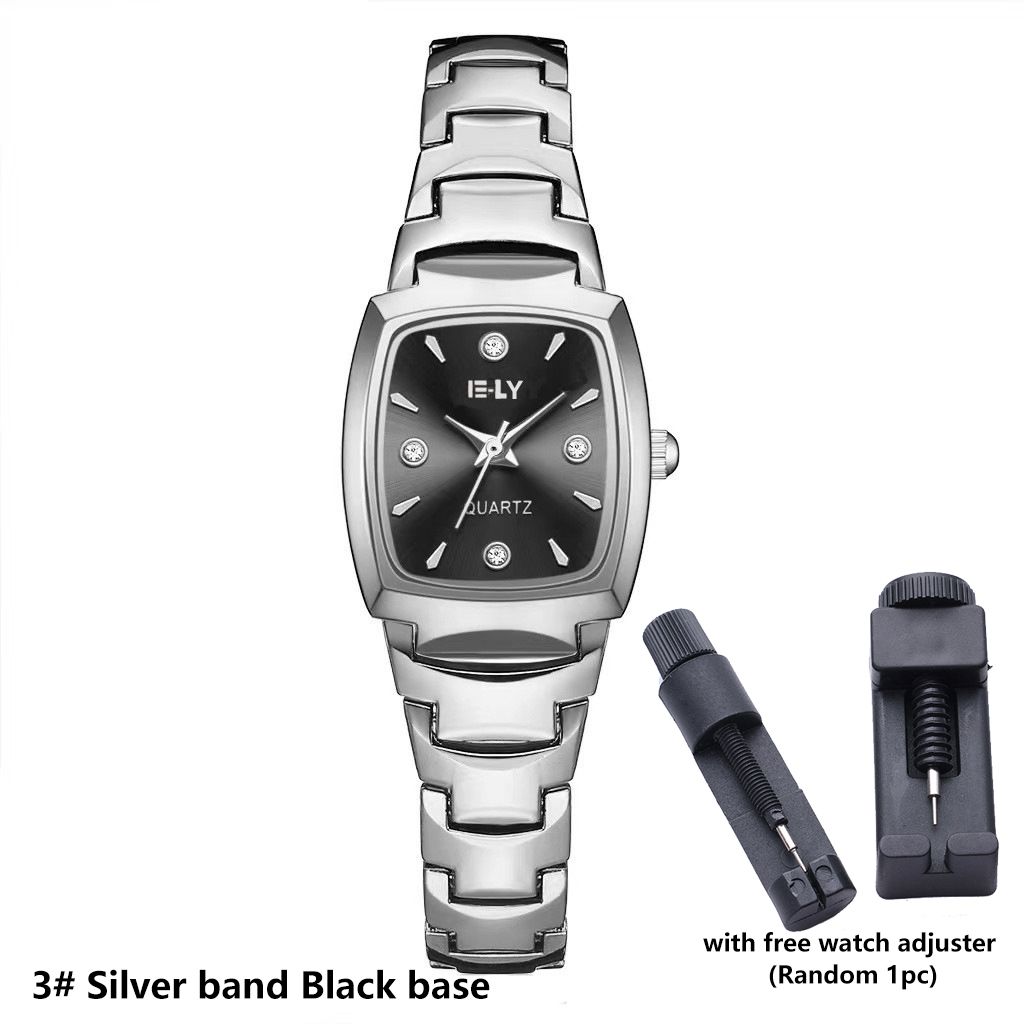 Fashion Lady Watch Steel Band Girl Quartz Watch Analog Watch Wrist Watch For Women Birthday Gift Women's Watch Luxury Ladies Watch wristwatch Women bracelet with Watch Adjuster Silver Watch Gold Watch