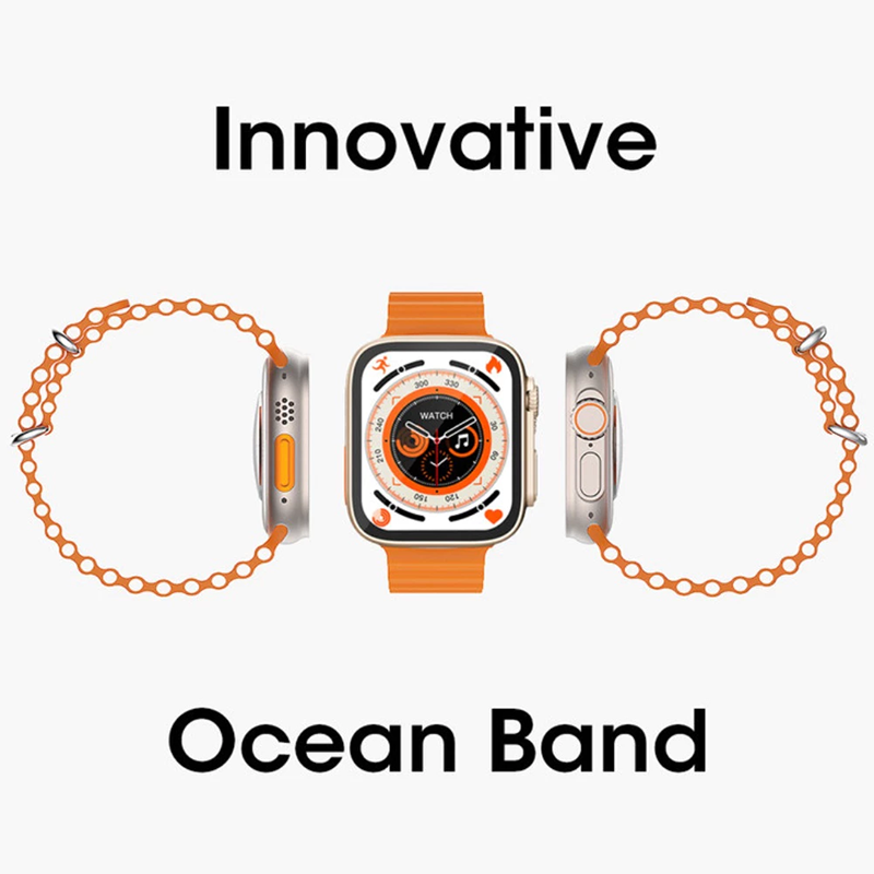 S8 Ultra max smart watch watch8 sleep Heart rate Monitor NFC Bluetooth call Smart watch Men sports bracelet Kids Smart watch Couple Watches Fitness Waterproof Smartwatches s8 ultra smart watch for Men