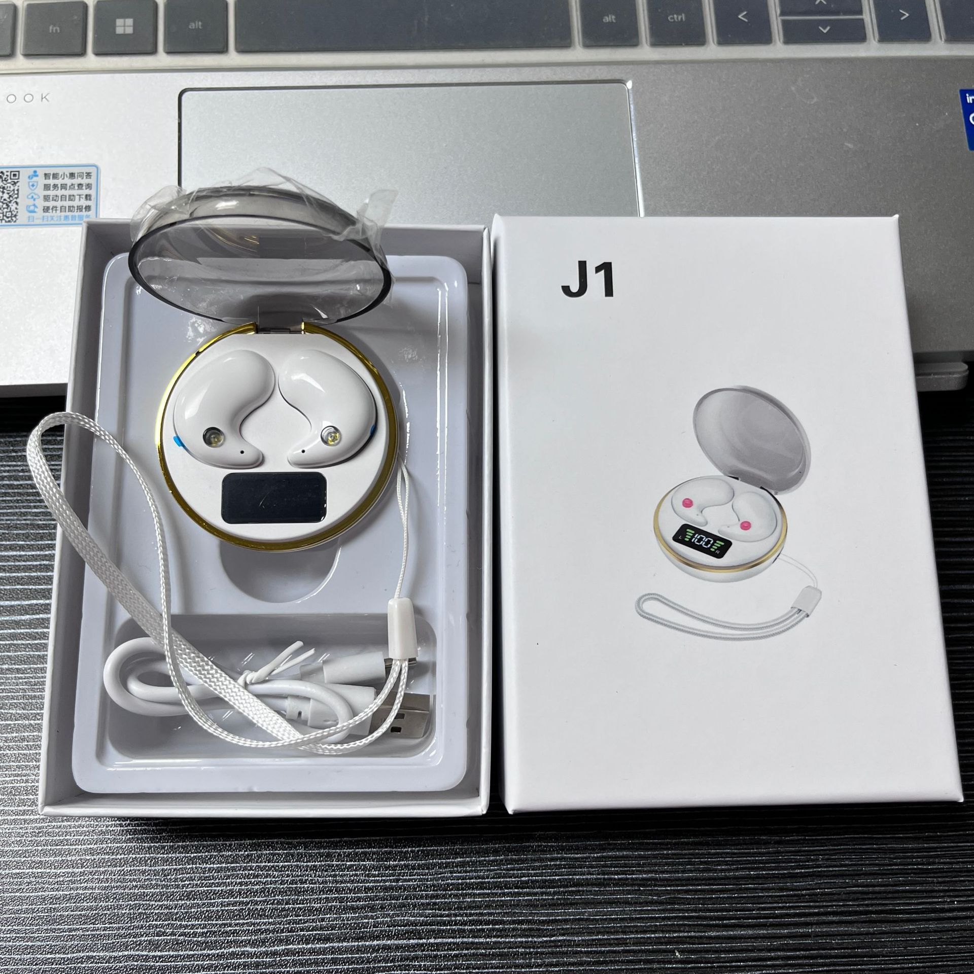 AloTech BY8 Noise Reduction Earphone Wireless Bluetooth 5.3 Headphones Gaming Headset Sleeping HIFI Earbuds J1 Wireless Sleeping Earphopnes With Mic With lanyard Bluetooth Earpods Wireless Headphone
