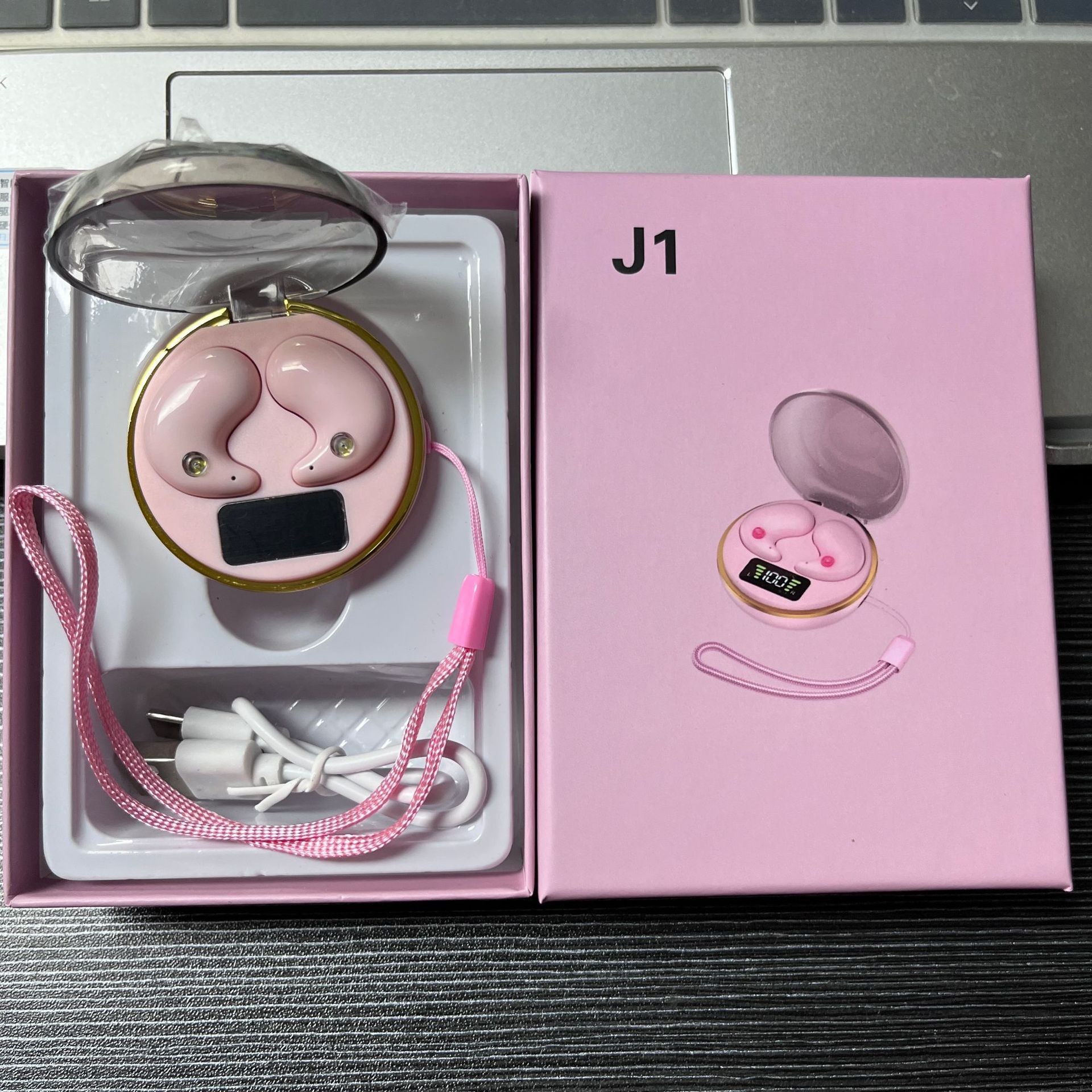 AloTech BY8 Noise Reduction Earphone Wireless Bluetooth 5.3 Headphones Gaming Headset Sleeping HIFI Earbuds J1 Wireless Sleeping Earphopnes With Mic With lanyard Bluetooth Earpods Wireless Headphone