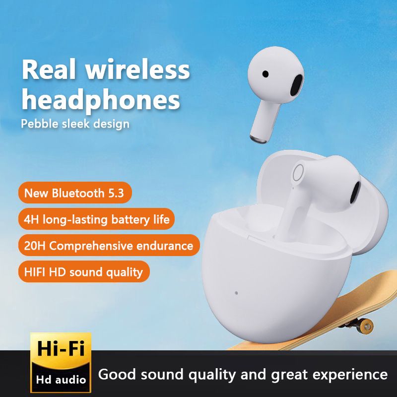 TWS Wireless Earbuds with Microphone Touch Control Bluetooth Headphones Pods Bluetooth Wireless Earphones Noice Reduction Wireless Bluetooth Headset Airpods Bluetooth Earpods Hifi Stereo Sound Earpods