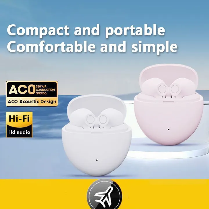 New TWS True Wireless Stereo Earbuds Wireless Earphone with Microphone Touch Control Waterproof Sports Bluetooth Headphones Bluetooth Ear Pods Bluetooth Earphones Noice Reduction Wireless Headset