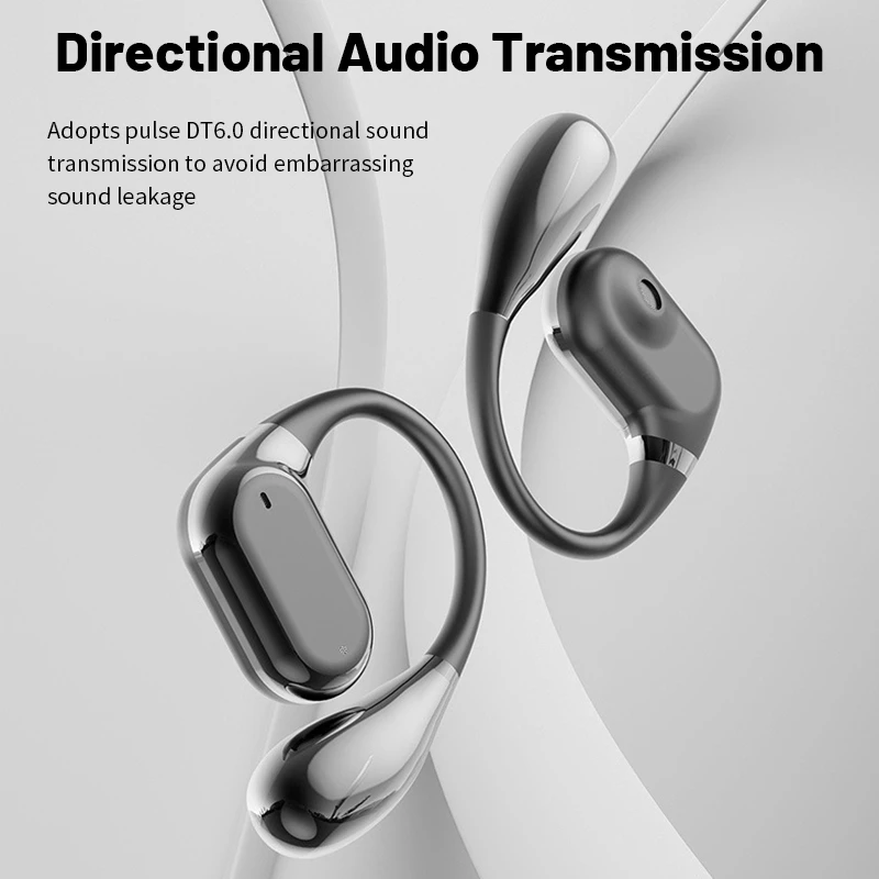 AloTech Earbuds Q11 Bluetooth Wireless Earbuds TWS Hanging Ear Style Earphone Bluetooth 5.4 Touch Control Long Battery Life with Mic HiFi Stereo Sound Waterproof Sports Wireless Earpods BT Headphone