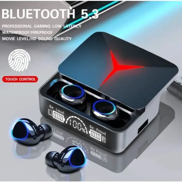 M90 Pro Bluetooth Earphones Wireless Bluetooth In Ear High Power Noise Reduction Ultra Long Endurance Sports Earbuds Esports Earphones TWS Bluetooth Earpods Waterproof Sports Earphones With Mic