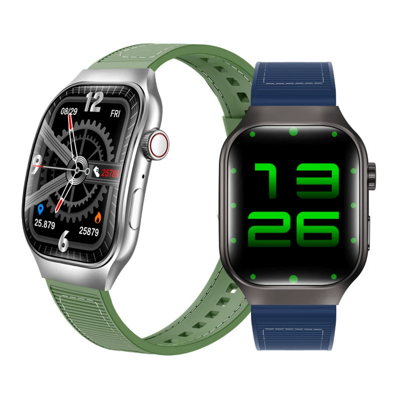 LAXASFIT New Bluetooth Call Smart Watch for Men 2.01" HD Curved Screen Sports Watch Health Monitor Sleep Heart Rate Monitoring Fitness Waterproof Smart Watch for Android iOS H7 Smart Watch For Women