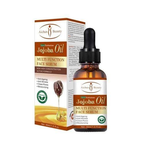 AICHUN BEAUTY Argan Castor Jojoba Tea Tree Oil Multi Function Face Serum Natural Repair Moisturizing Blemish 30ml (JOJOBA OIL)