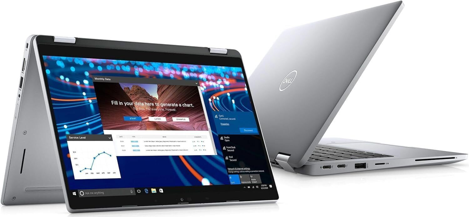 VERY PORTABLE AND EFFICIENT DELL LATITUDE 7400 2 IN 1 COI5 16GBRAM MEMORY 512GBSSD X360 TOUCH SCREEN