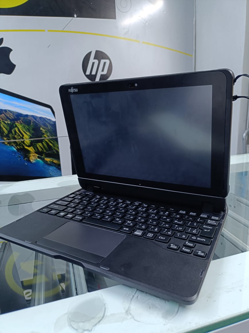 Fujitsu ARROWS Windows Tablet Tab Q508/SE Intel Atom x7 4GB RAM 128GB SSD Win 10 Stylus Included detachable