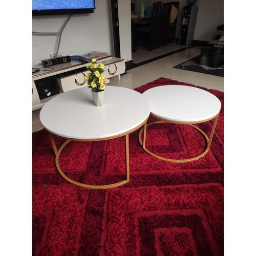 Sierra Round Nesting Table Set-2pcs Set