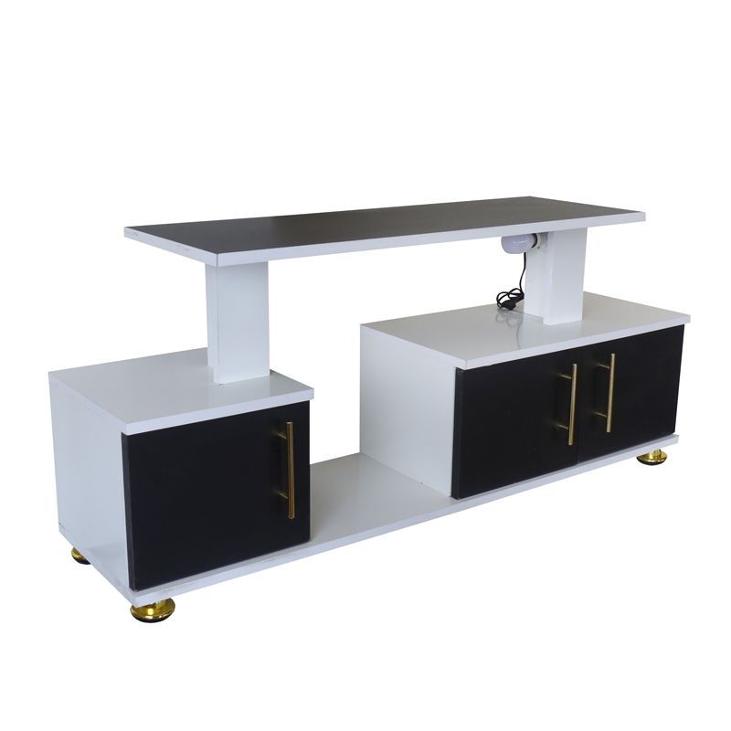【PROMOTION!】 Istanbul 2 Modern TV STAND With LED Lights Tv Stands Furniture High Quality Durable Classic Tv Unit