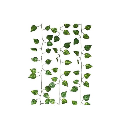 Affordable 2M Green Artificial Hanging Vine-aesthetic Single Strand Ivy Garland For Living Room, Bedroom, And Bathroom Décor
