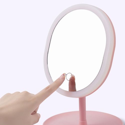 Makeup Mirror With Lamp 5X Magnifier Replenish Light
