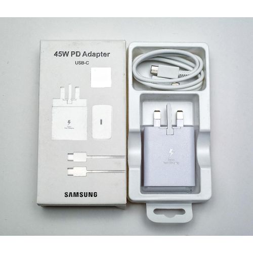 Samsung 45 Watts Fast Charger Adapter With C Output For All Type C Smartphone