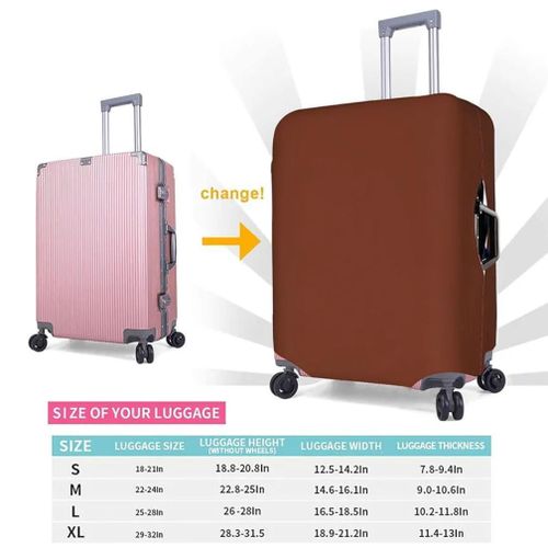 SUITCASE COVERS -BROWN
