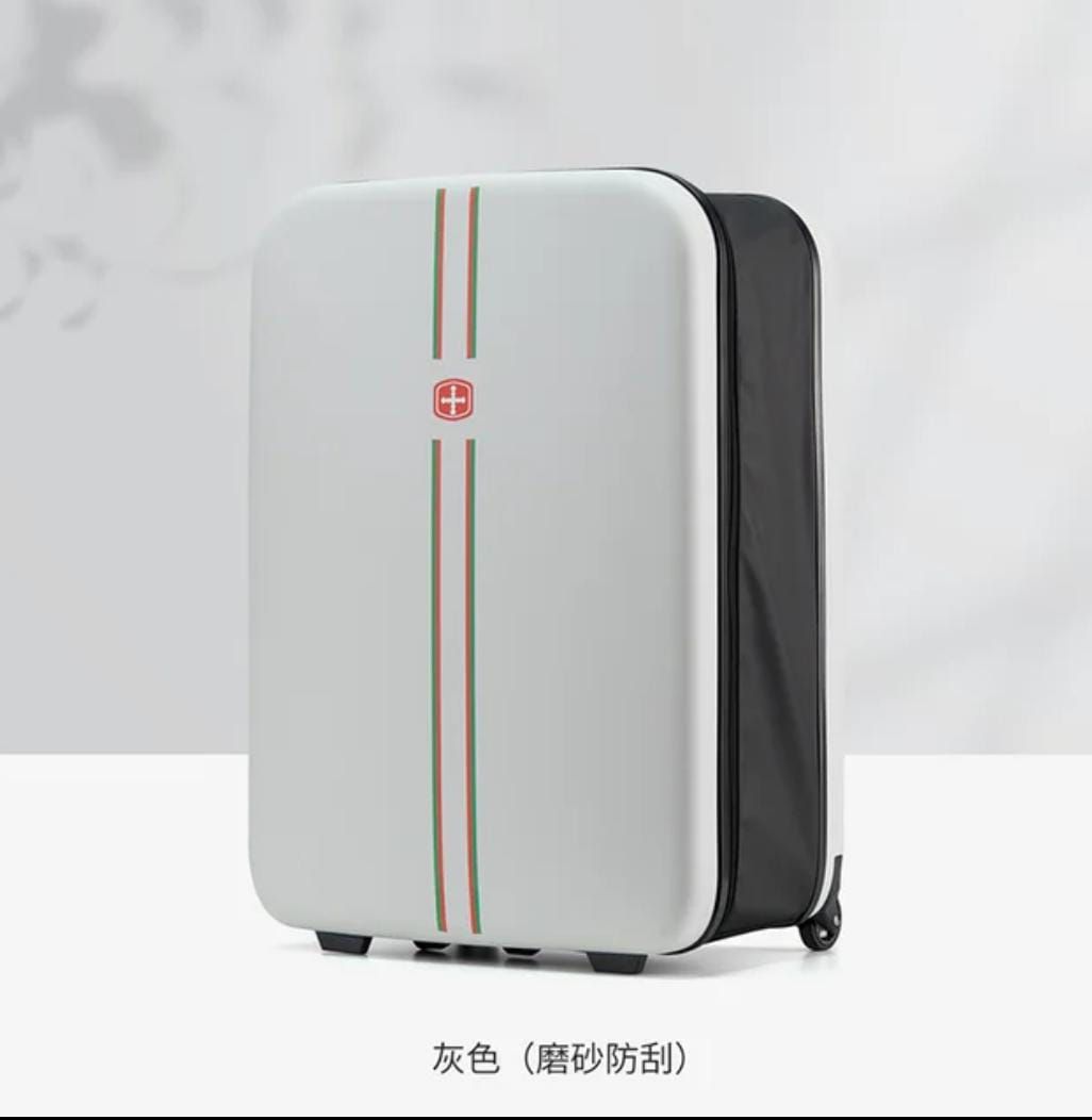 Collapsible travel luggage bag with wheels & lock
🔐. Size: 24 inches 


Color: white only