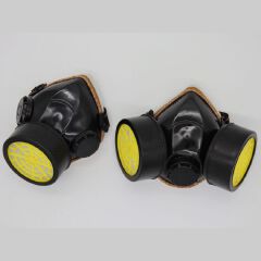 SINGLE AND DOUBLE SIDED CHEMICAL RESPIRATOR -GAS MASKS