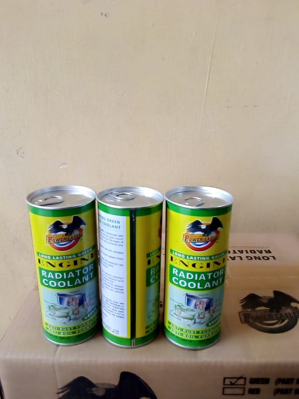 POWER EAGLE RADIATOR COOLANT 500ML (GREEN)