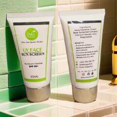 Dvee Organics UV Face Sunscreen SPF 50+ - Dvee Organics - Mineral Sunscreen with No White Cast/Non Comedogenic (